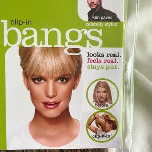 Women’s bangs